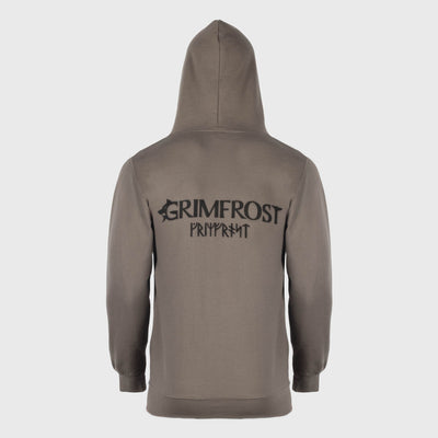 Zip Hoodie, Grimfrost, Steel Grey