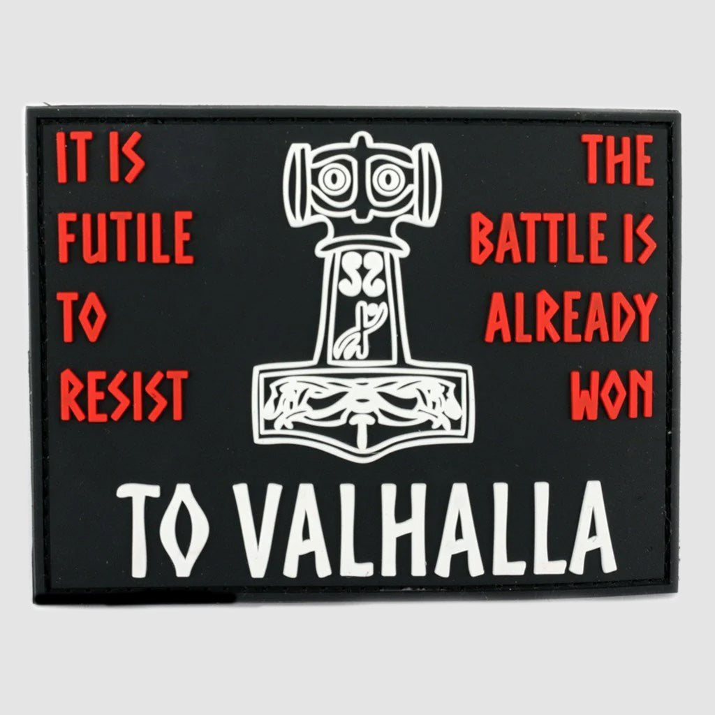Valhalla Moralpatch, PVC Klettverschluss
