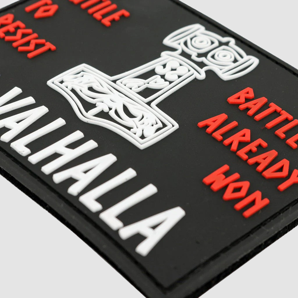 Valhalla Moralpatch, PVC Klettverschluss