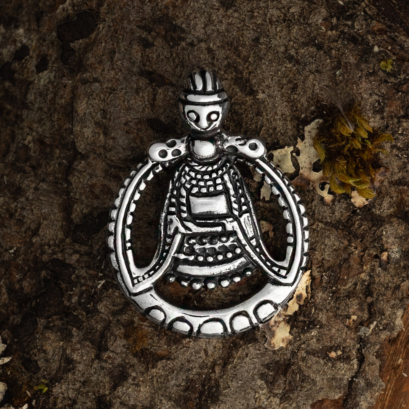 Freyja Amulett, Silber