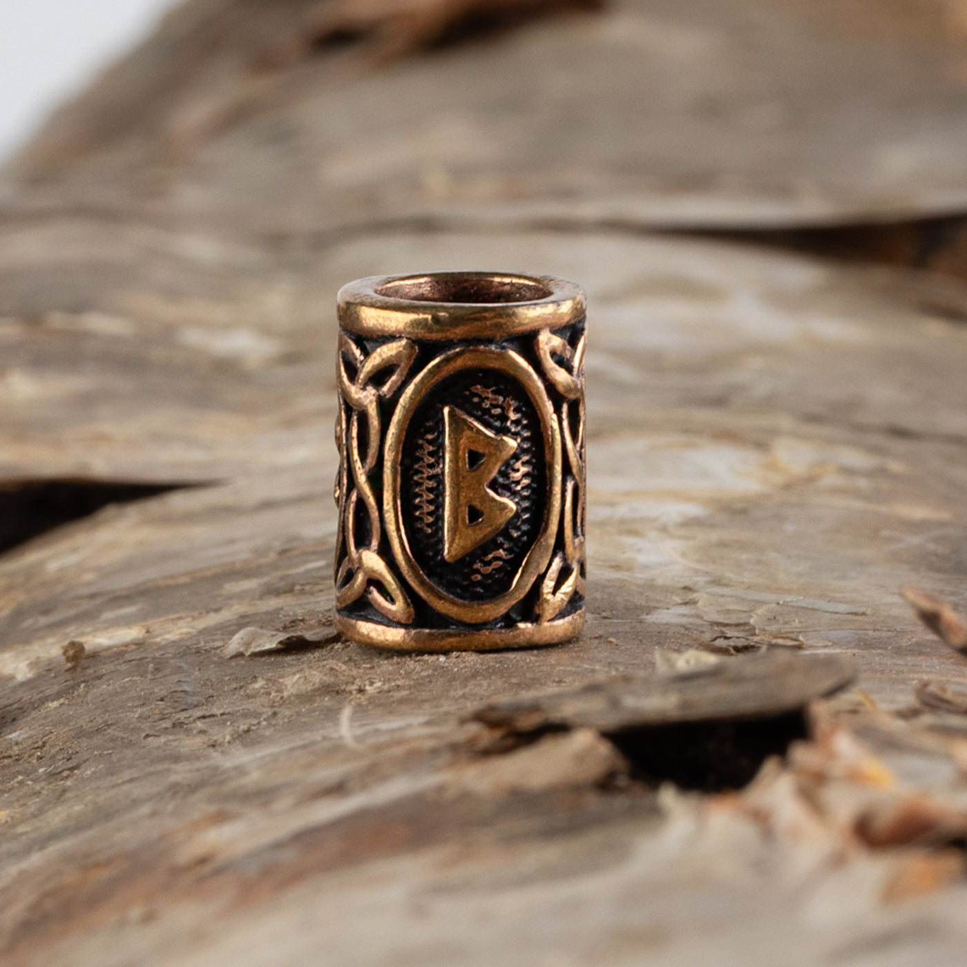 Bjarkan Beard Ring, Bronze