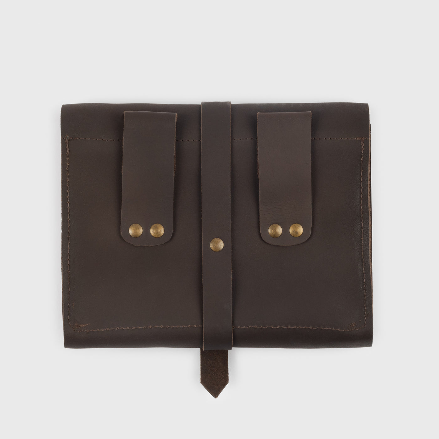 Barttasche, Geöltes Leder