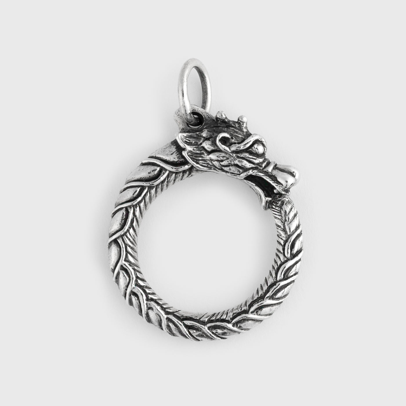 Jörmungandr Amulet, Silver