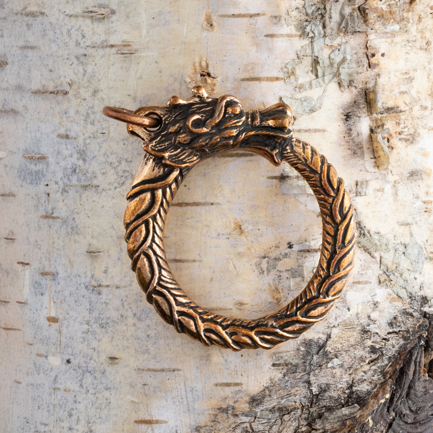 Jörmungandr Amulett, Bronze