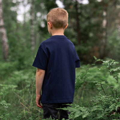 Kinder T-Shirt, Viking, Navy Blue