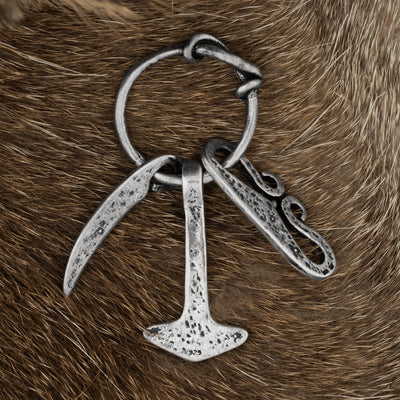 Amulet Ring, Silver