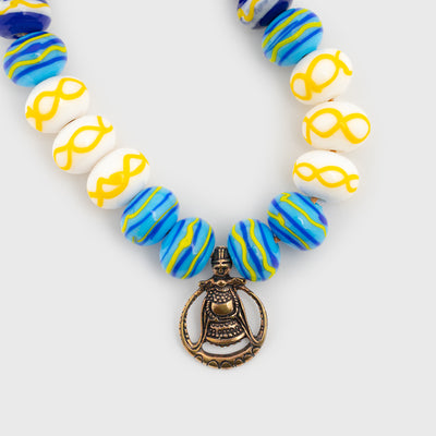 Birkaperlen Set, Blau