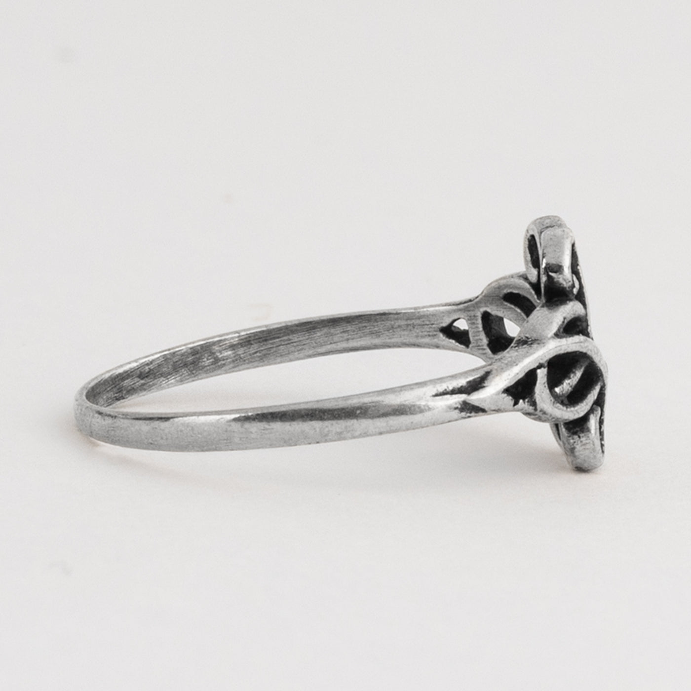 Swirl Ring, Silber