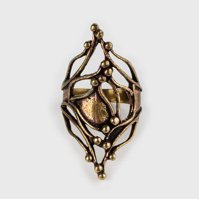 Roots Ring, Bronze