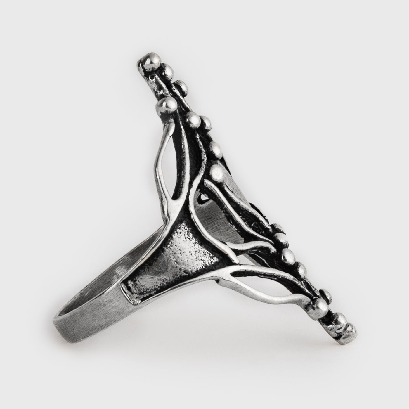 Roots Ring, Sterling Silber