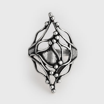 Roots Ring, Sterling Silber