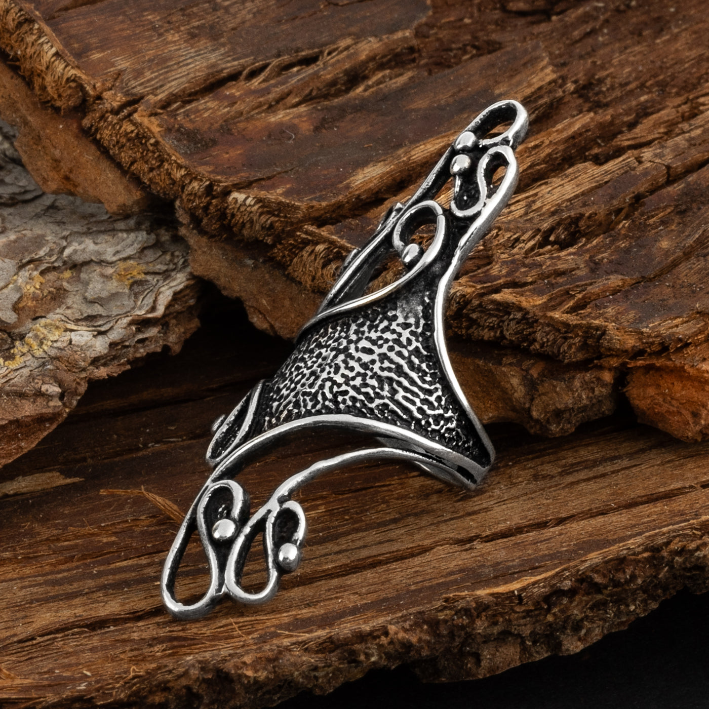 Swirls Ring, Sterlingsilber