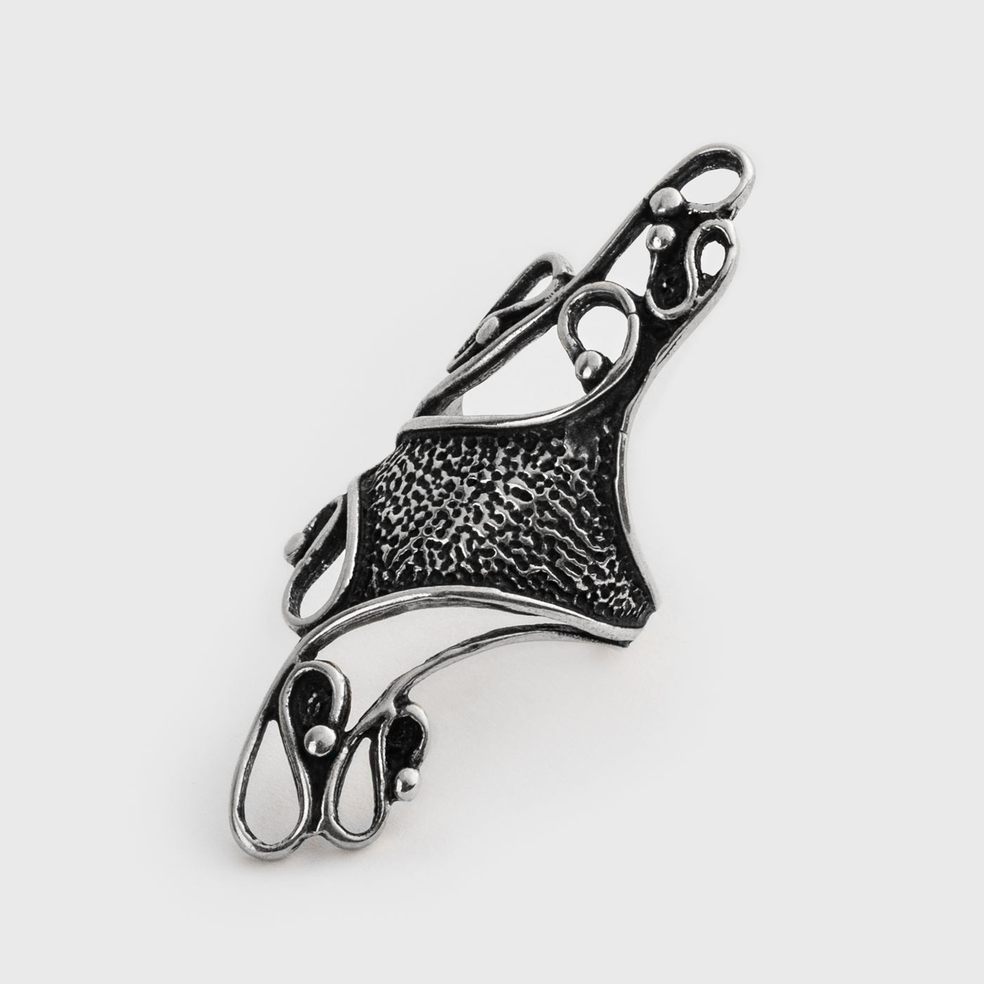 Swirls Ring, Sterlingsilber