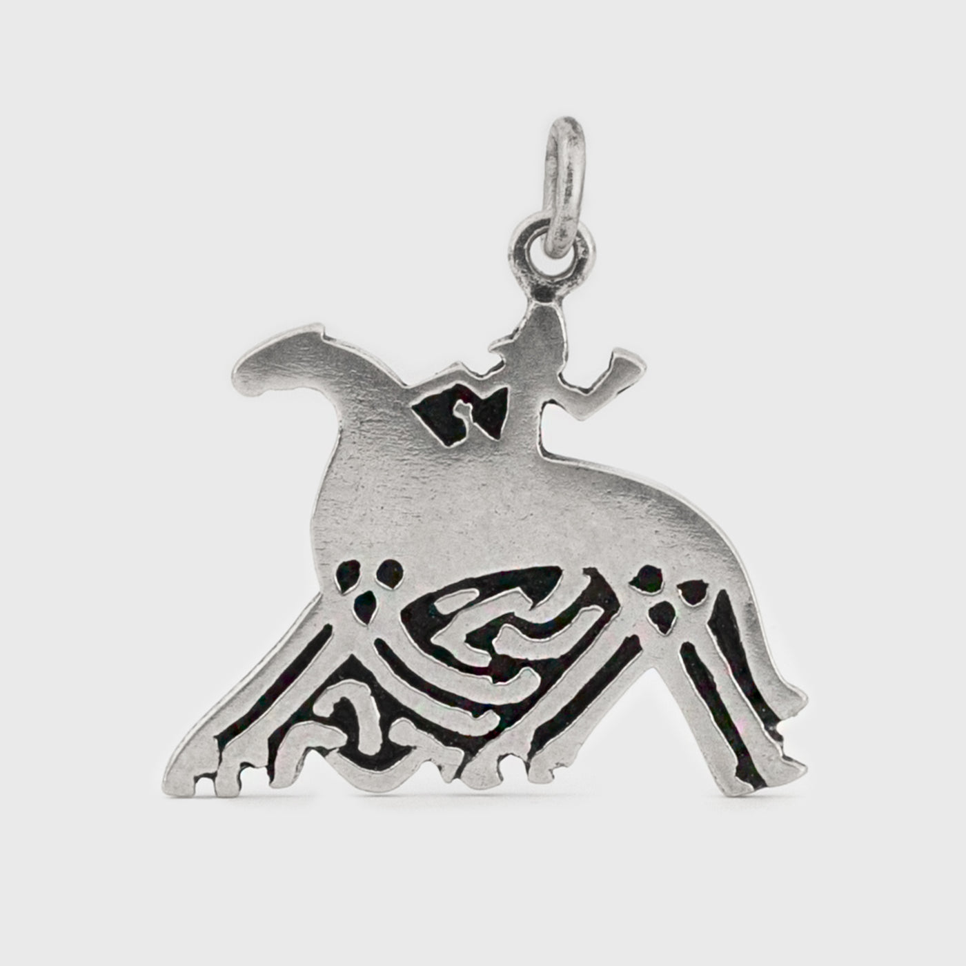 Sleipnir Pendant, Large, Silver