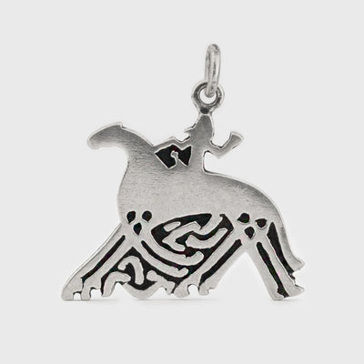 Sleipnir Pendant, Large, Silver