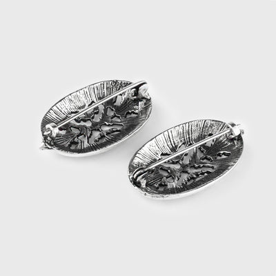 Borre Broschen, Silber