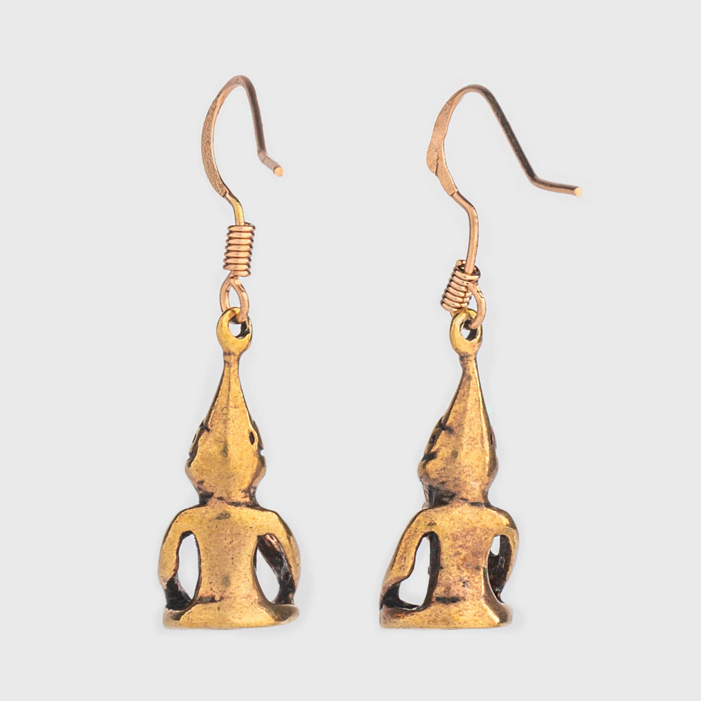 Freyr Earrings, Bronze