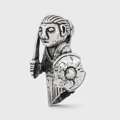Walküre Amulett, Silber