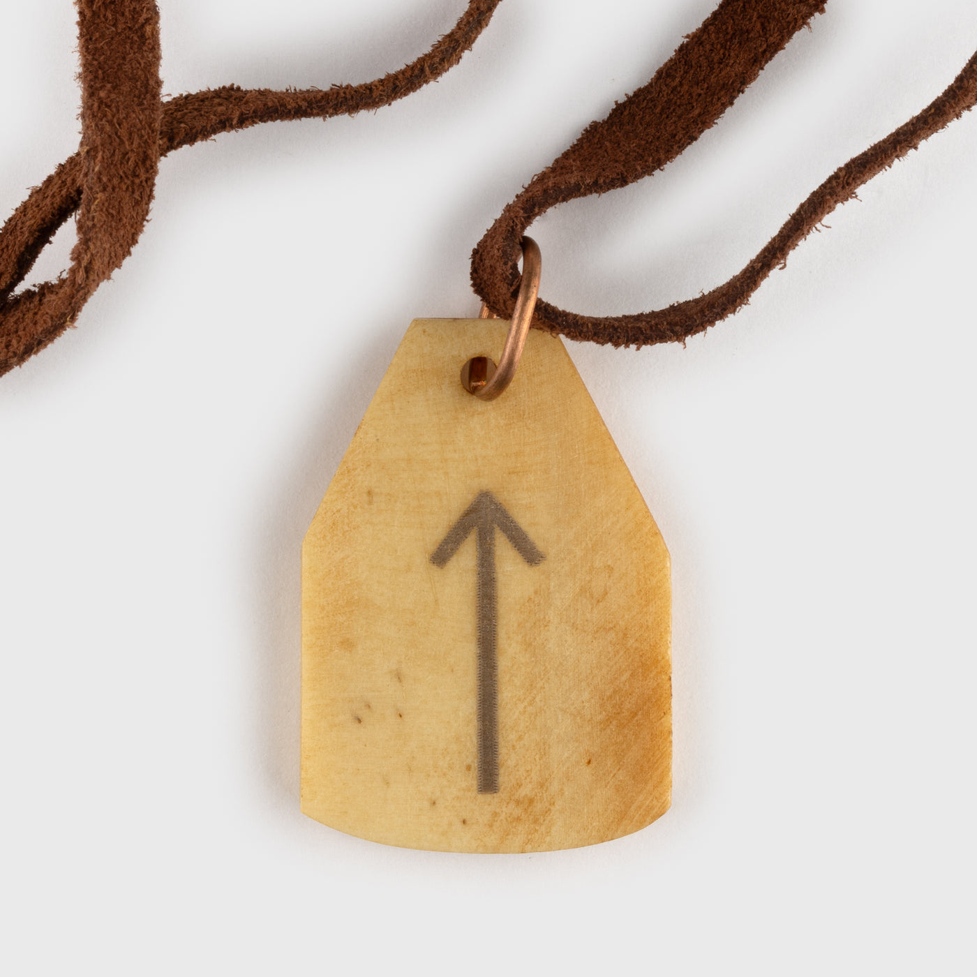 Tyr Rune Amulet, Bone – Grimfrost Intl
