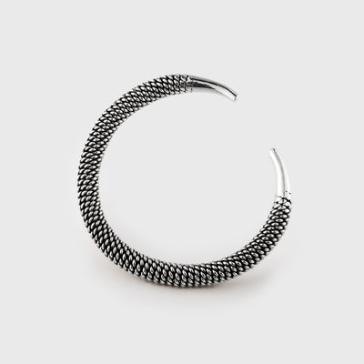 Woven Bracelet, Silver