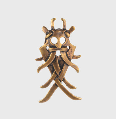 Moesgard Maske Anhänger, Bronze