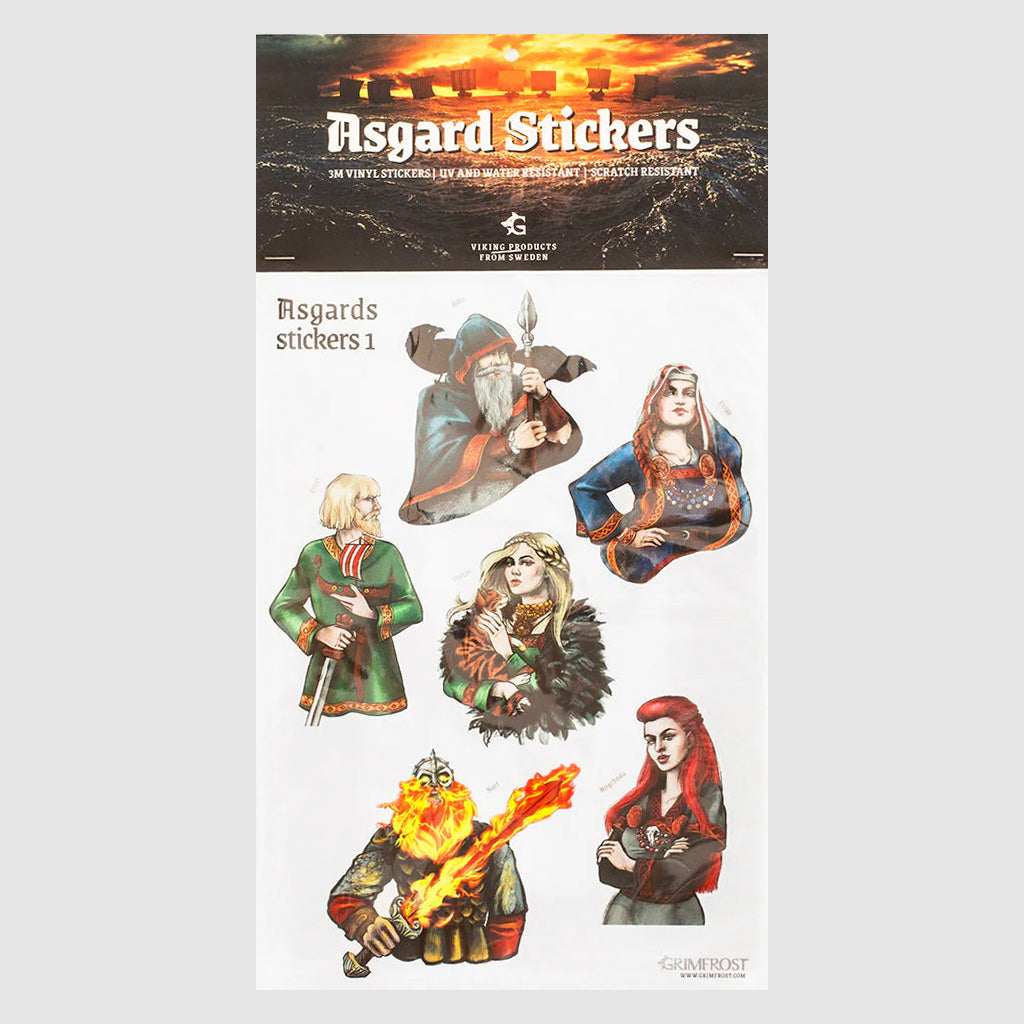 Aufkleber Set, Asgard