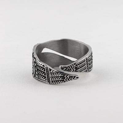 Hugin & Munin Ring, Edelstahl