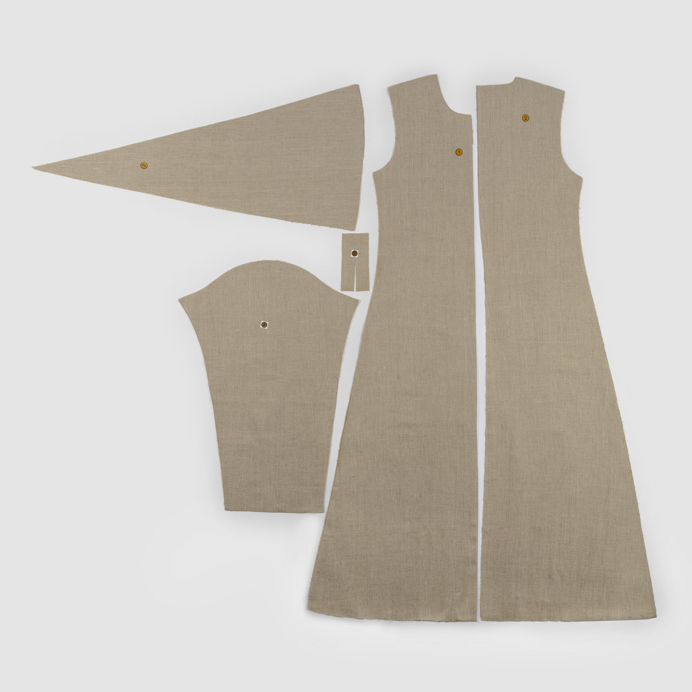 DIY Wikinger Leinenkleid