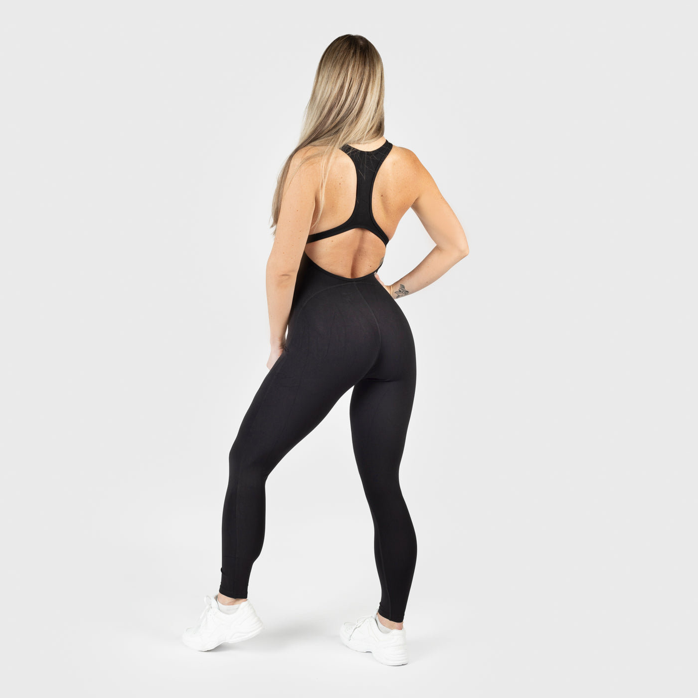 Unitard Full Length, Shieldmaiden, Schwarz
