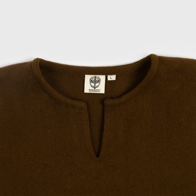 Viking Wool Tunic, Moselund, Brown