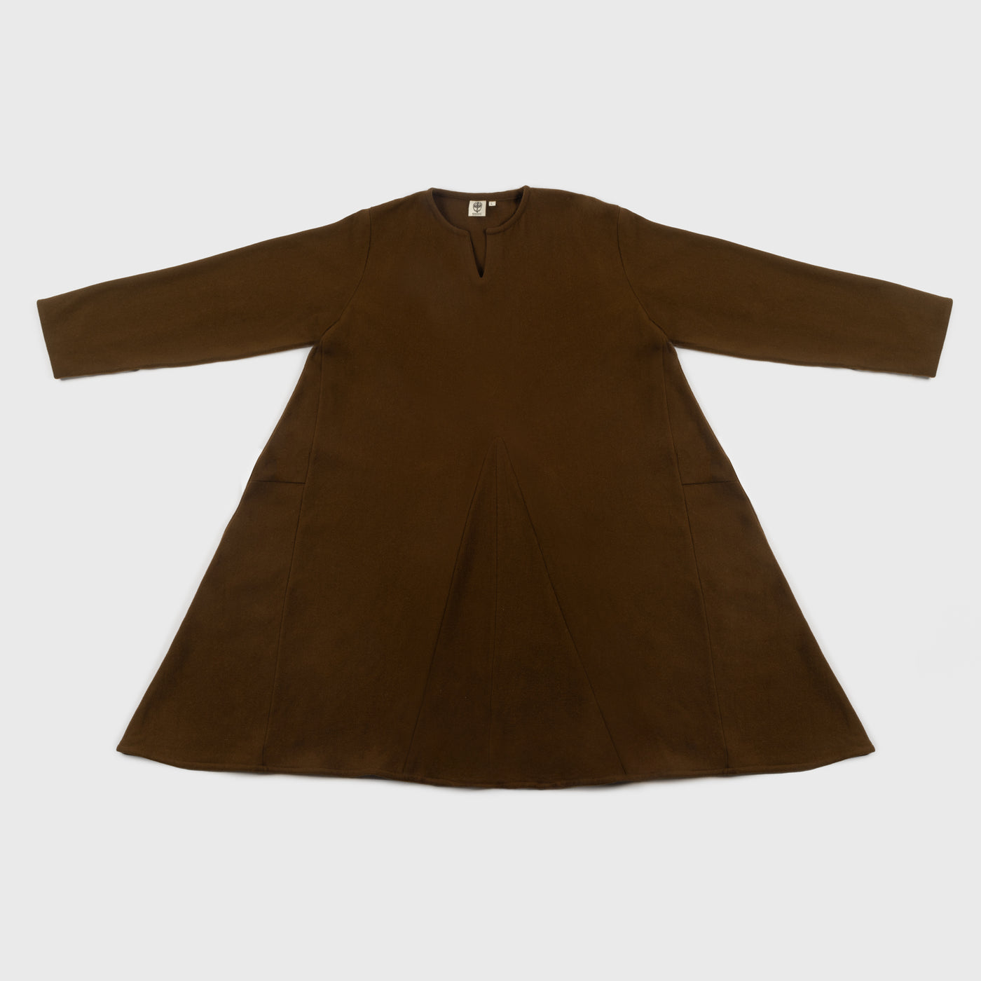 Viking Wool Tunic, Moselund, Brown
