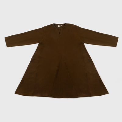 Viking Wool Tunic, Moselund, Brown