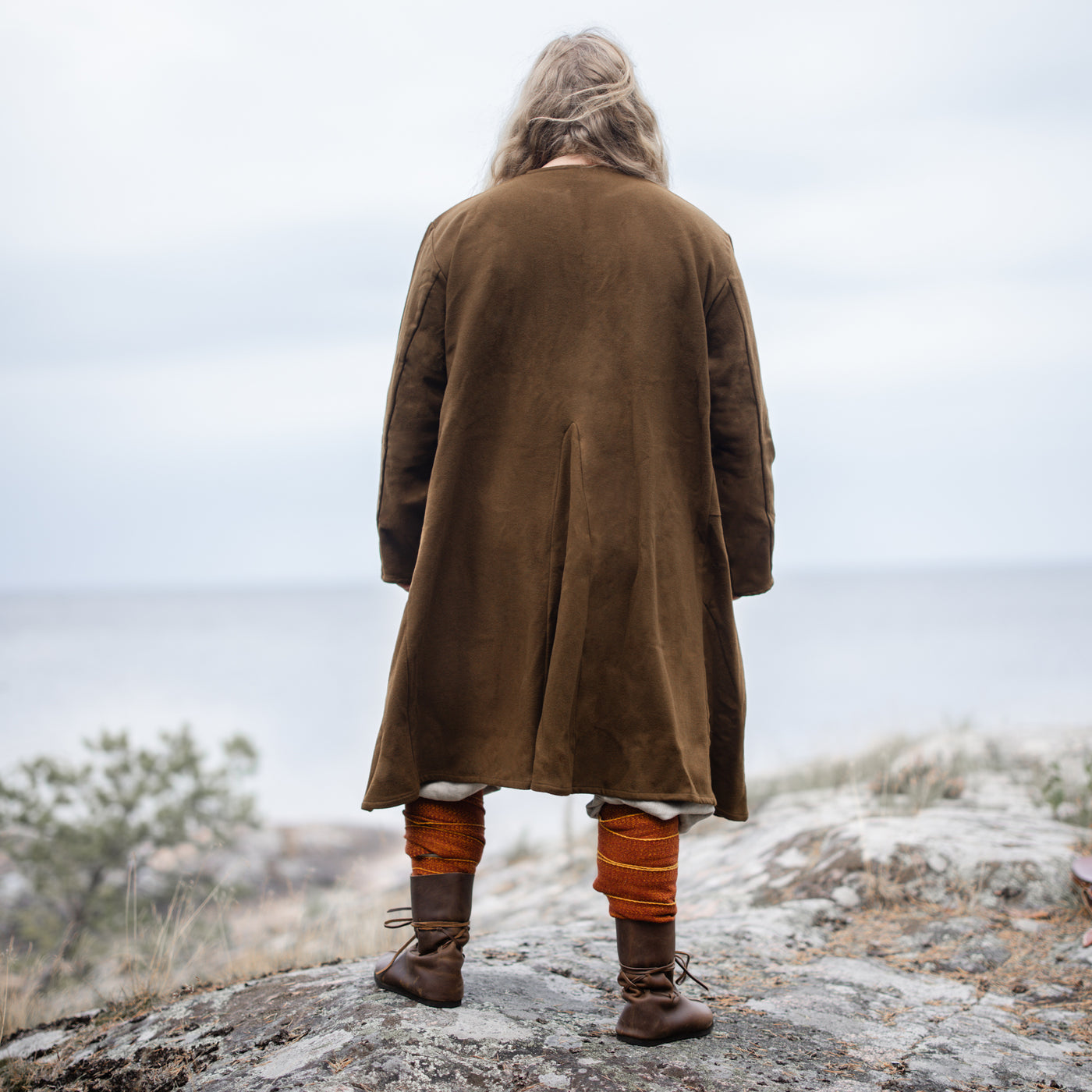 Viking Wool Tunic, Moselund, Brown