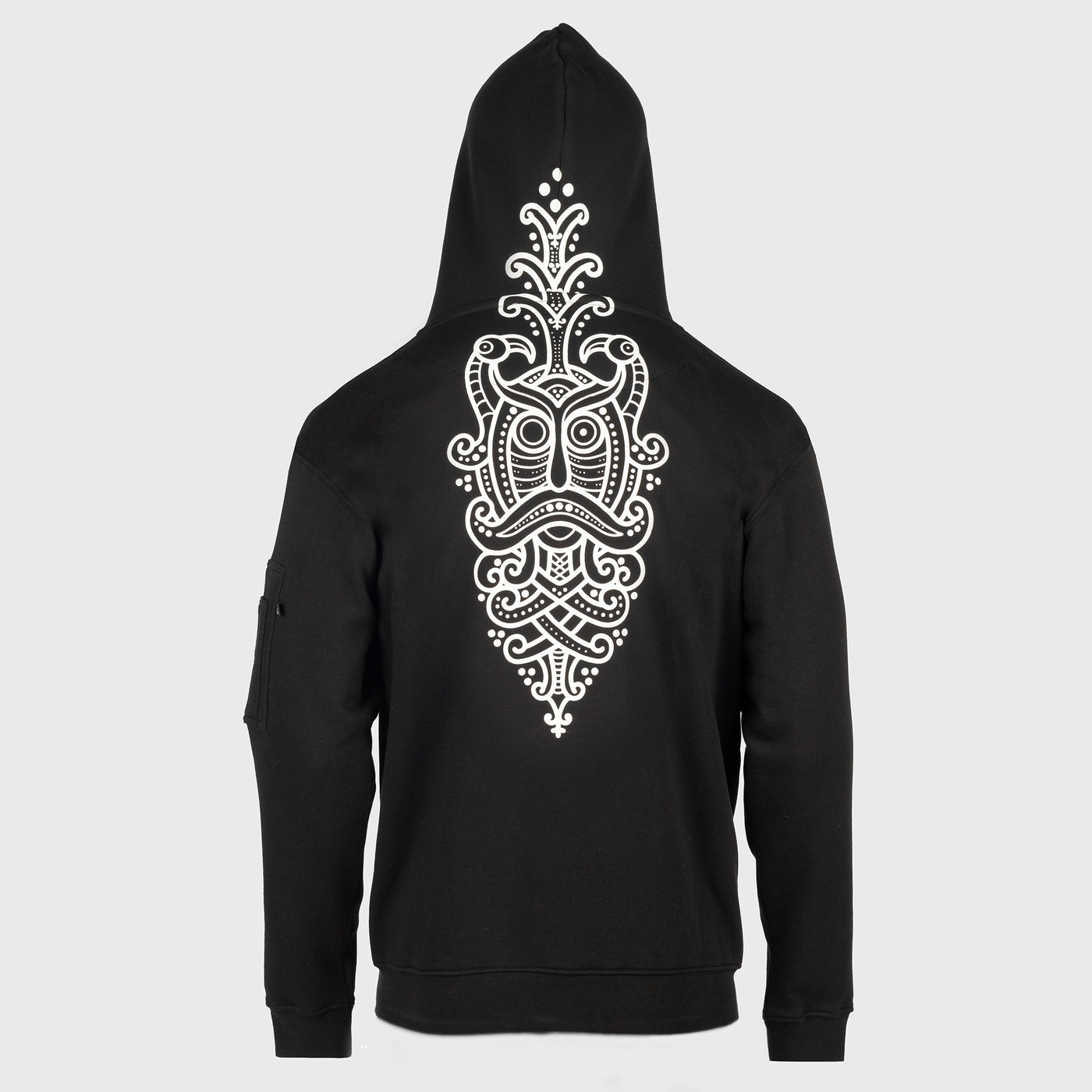 Premium Zoodie, Odin, Schwarz