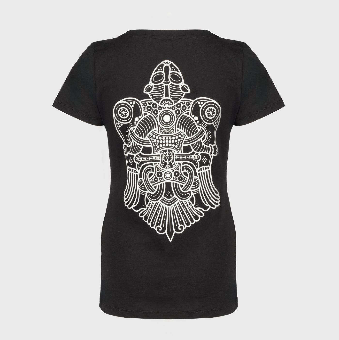 Damen Premium Tee, Volund, Schwarz