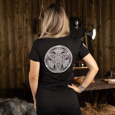 Damen Premium Tee, Varby, Schwarz