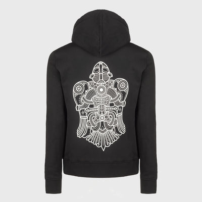 Damen Premium Zoodie, Volund, Schwarz