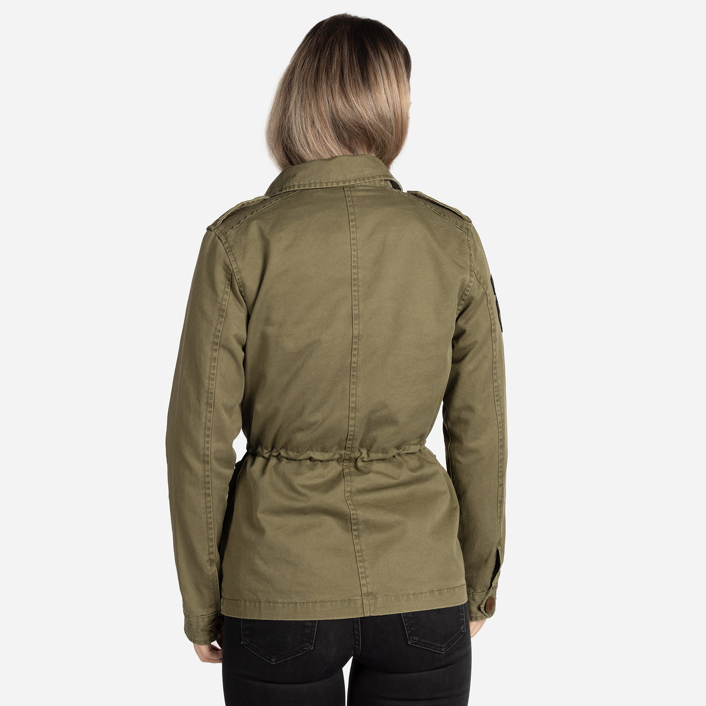Damen Grimfrost Field Jacket, Grün