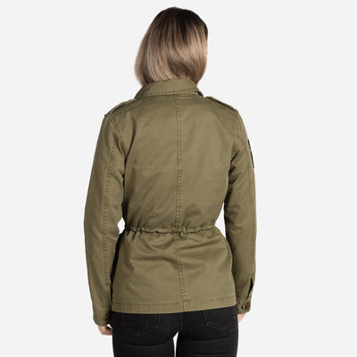 Damen Grimfrost Field Jacket, Grün