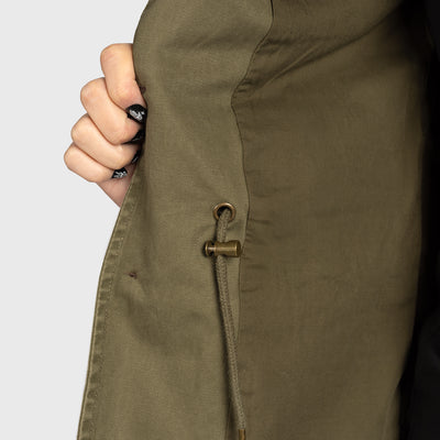 Damen Grimfrost Field Jacket, Grün