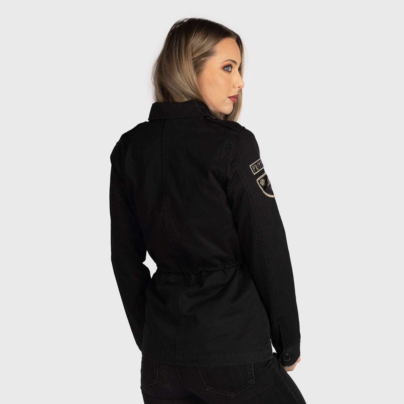 Damen Grimfrost Field Jacket, Schwarz