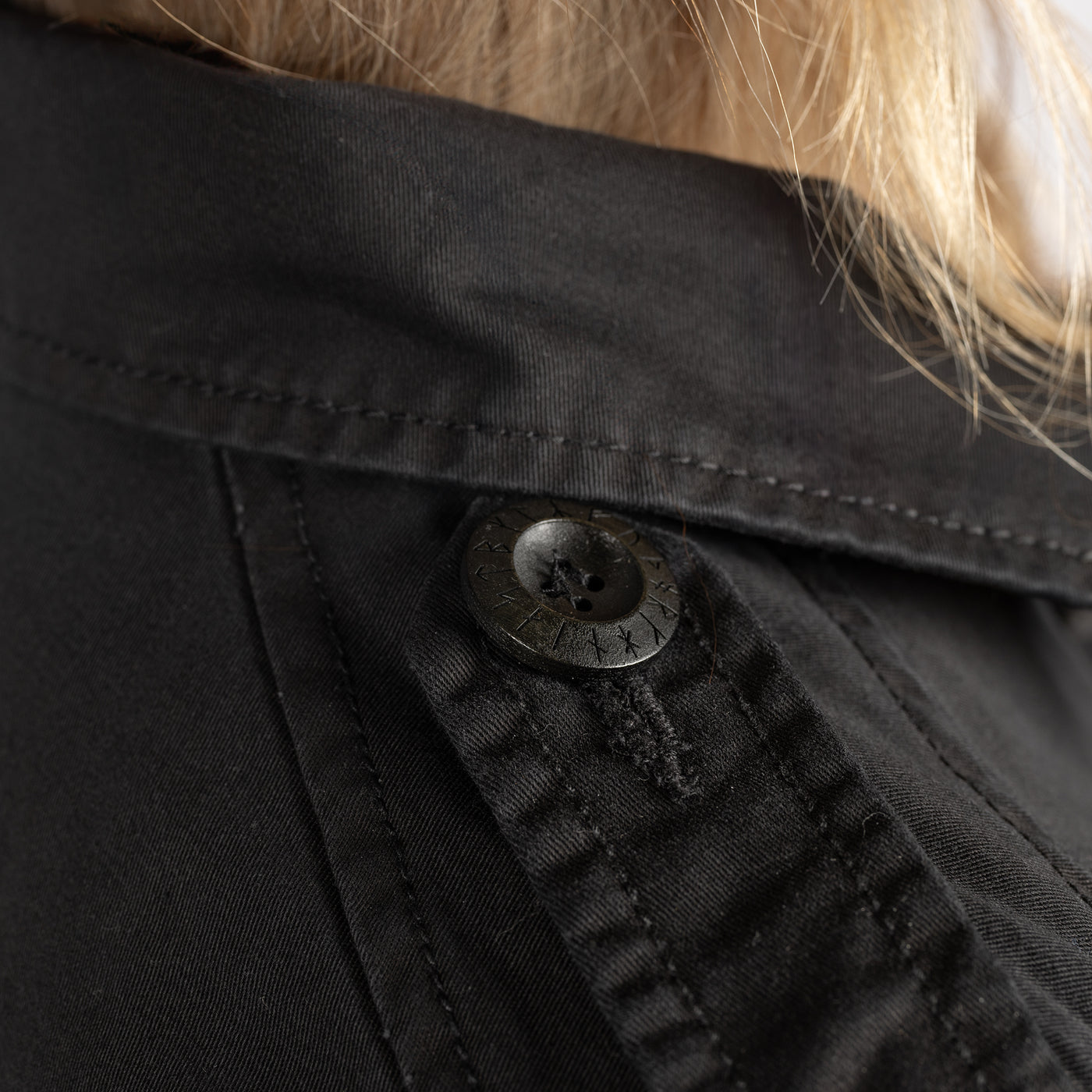 Damen Grimfrost Field Jacket, Schwarz