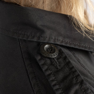 Damen Grimfrost Field Jacket, Schwarz