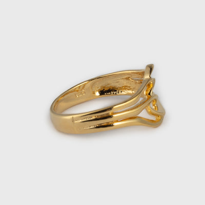 Entangled Ring, Gold