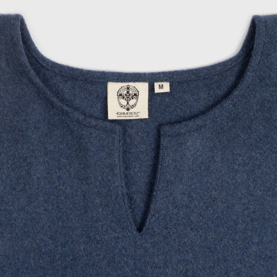 Wiking Kleid, Wolle, Blau