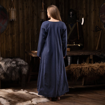 Wiking Kleid, Wolle, Blau