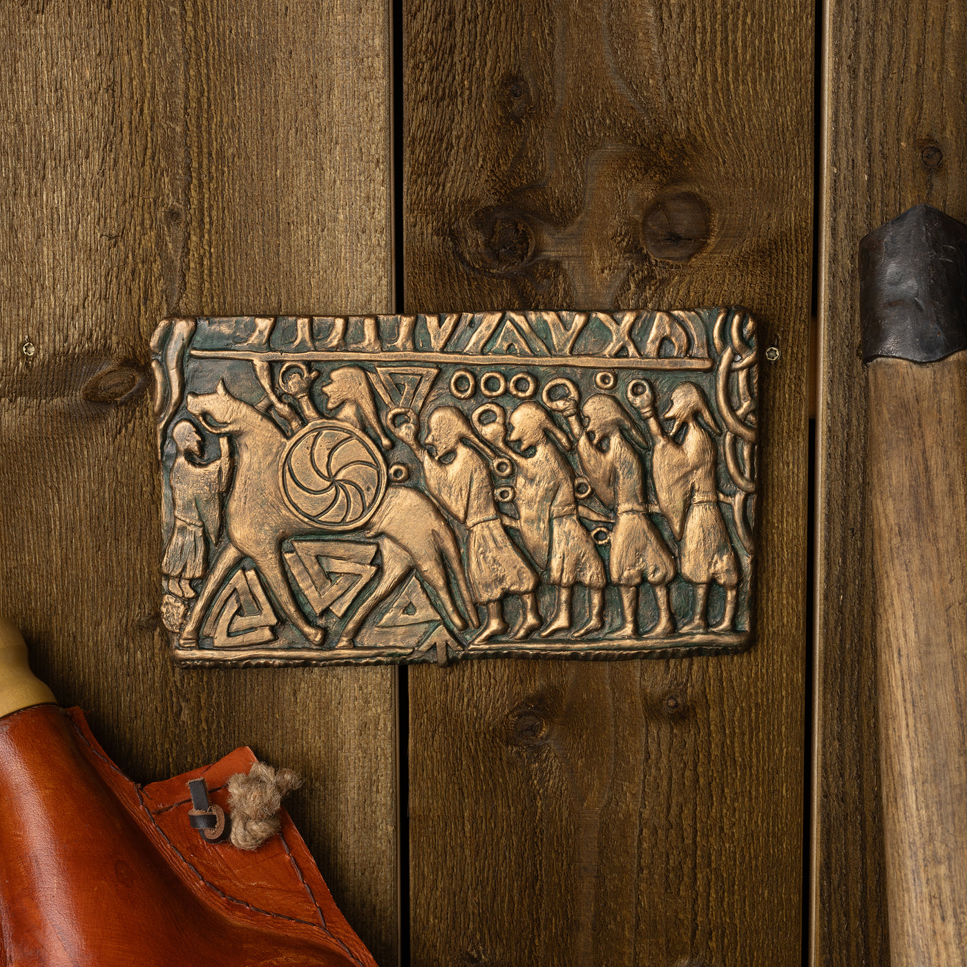 Arrival at Valhalla Plaque