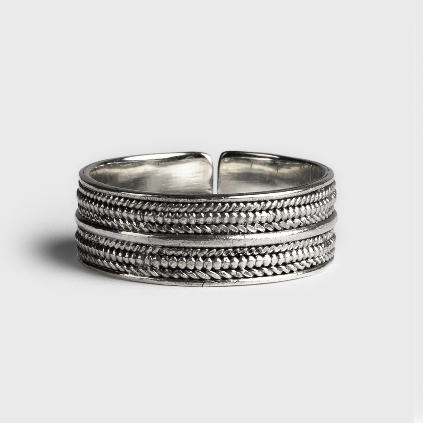 Premium Filigree Ring, Silver