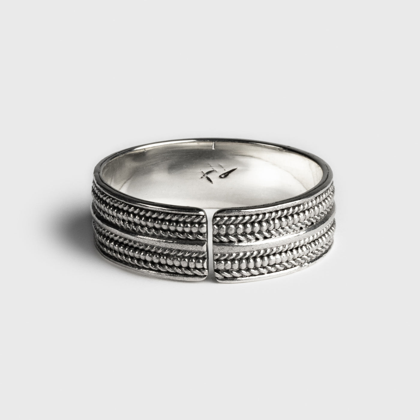 Premium Filigree Ring, Silver