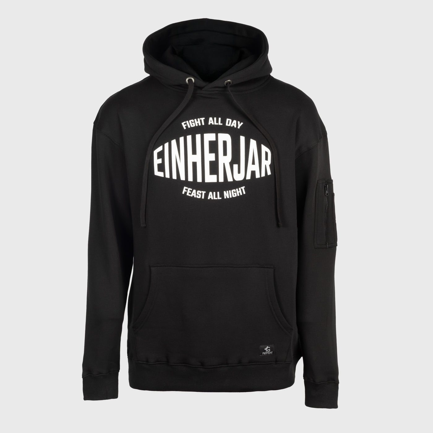 Classic Hoodie, Einherjar, Schwarz